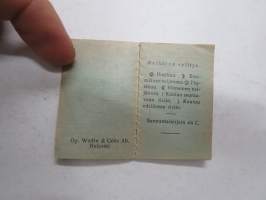 Taskukalenteri 1937 -kalenteri / almanakka