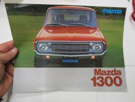 Mazda 1300 -myyntiesite / sales brochure