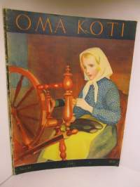 Oma Koti 1933 / 19. Kannen kuva Martta Wendelin