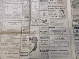 Turun Sanomat 1960 Sunnuntaina Helmikuun 28 päivänä - Kuvissa sisältöä.