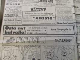 Turun Sanomat 1960 Sunnuntaina Helmikuun 28 päivänä - Kuvissa sisältöä.