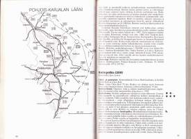 Retkeily- ja reittiopas mereltä tuntureille, 1996. -Kansallispuistot-Retkeilyalueet-Retkeilyreitit-Erämaiden vaellusreitit-luontopolut perhepatikointiin