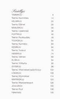 Puutarhan parhaaksi, 2009. Huvia ja hyötyä koko vuodeksi. Kirjaan on koottu vanhoja isoäidin niksejä ja uusinta tietoa puutarhanhoidosta.