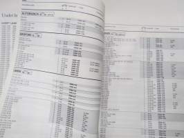 SKF Pyöränlaakerisarjat henkilöautoihin ja pakettiautoihin 1991 -luettelo