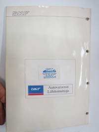 SKF Pyöränlaakerisarjat henkilöautoihin ja pakettiautoihin 1991 -luettelo