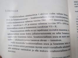 Sotahistoriallinen aikakauskirja 1, Ståhlbergin kyyditys, Suomi-Saksa laivastoyhteistyö, Karttahuolto 1941-45, Viapori ja sen tykistö, Sotamuistonäyttelyt 1941-1943