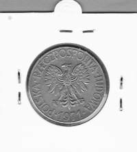 Puola 10 zlotyn kolikko 1971 kenraali Tadeusz Kosciuszkoi