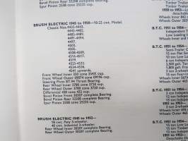 Timken 1954 Service Catalogue Section 2 Lorries &amp; Trailers rolled bearings -laakeriluettelo