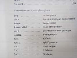 Optibelt - Tuulettimen hihnat -luettelo