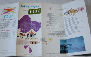 B•O•A•C Esite India &amp; Ceylon