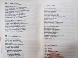 Heijallerii -laulukirja / song book