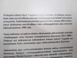 Sotilaspapin virka Suomen asevelvollisessa sotaväessä 1881-1905