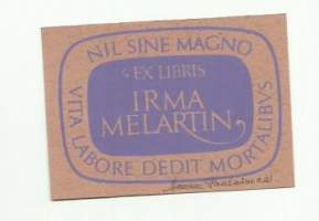 Irma Melartin  - Ex Libris