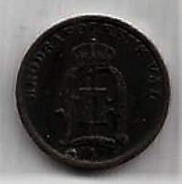 Ruotsi 1 Öre 1898  ulkomainen kolikko