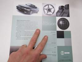 Saab 9-3 Cabriolet Special edition -myyntiesite / brochure