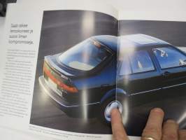 Saab 9000 CS 1991 -myyntiesite / sales brochure