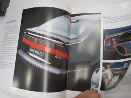 Saab 9000 CS 1991 -myyntiesite / sales brochure