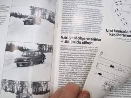 Saab - Talviajokoulu - Tapio Rainio -myyntiesite / sales brochure