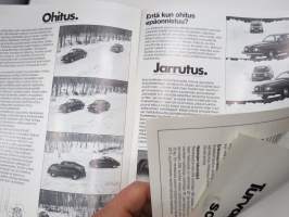 Saab - Talviajokoulu - Tapio Rainio -myyntiesite / sales brochure