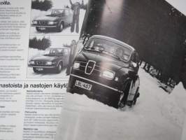 Saab - Talviajokoulu - Tapio Rainio -myyntiesite / sales brochure