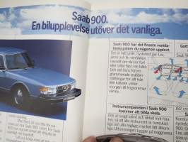 Saab 900 - Nya Saab 900 -myyntiesite / sales brochure