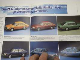 Saab 900 - Nya Saab 900 -myyntiesite / sales brochure