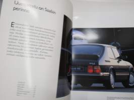Saab 900 1993 -myyntiesite / sales brochure