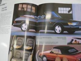 Saab 900 1993 -myyntiesite / sales brochure