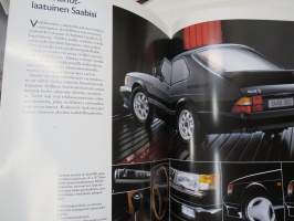 Saab 900 1993 -myyntiesite / sales brochure