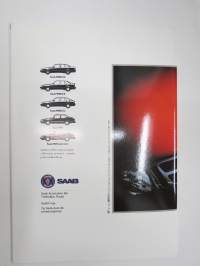 Saab 900 1993 -myyntiesite / sales brochure