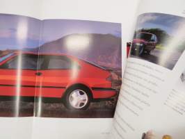 Saab 900 Coupé 1994 -myyntiesite / sales brochure