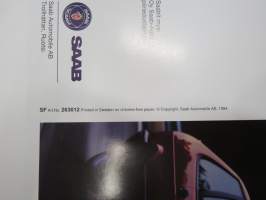 Saab 900 Coupé 1994 -myyntiesite / sales brochure