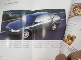 Saab 900 1994 -myyntiesite / sales brochure