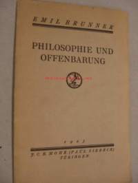 Philosophie und offenbarung