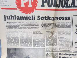 Pohjolan Työ 18.3.1976 -sanomalehti
