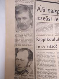 Pohjolan Työ 18.3.1976 -sanomalehti