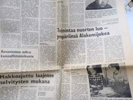 Pohjolan Työ 18.3.1976 -sanomalehti