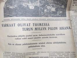 Uusi Aura, 20.9.1928, Turun Myllyn suurpalo -sanomalehti