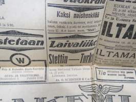 Uusi Aura, 20.9.1928, Turun Myllyn suurpalo -sanomalehti