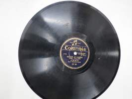 Columbia DY 60 Rytmi Pojat Eugen Malmsténin johdolla - Tonava kaunoinen / Kultaa ja hopeaa -savikiekkoäänilevy / 78 rpm 10&quot; record