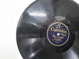 Columbia DY 60 Rytmi Pojat Eugen Malmsténin johdolla - Tonava kaunoinen / Kultaa ja hopeaa -savikiekkoäänilevy / 78 rpm 10&quot; record