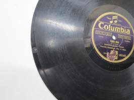 Columbia 16142, Hannes Saari - Tämä maa / Volgan aallot -savikiekkoäänilevy / 78 rpm 10&quot; record