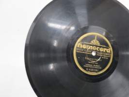 Homocord O.4-23 119, Alanko &amp; Dallapé - Syysorvokki / Äiti ja poika -savikiekkoäänilevy / 78 rpm 10&quot; record