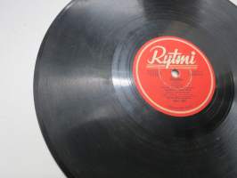 Rytmi 2102, Eero Väre - Kaksi yötä / Kaipaus -savikiekkoäänilevy / 78 rpm 10&quot; record