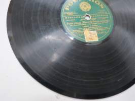 Polyphon X.S42718, J. Ekberg - Miks oi armas kyynel sun silmäs täyttää / Pusta uinuaa -savikiekkoäänilevy / 78 rpm 10&quot; record