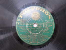 Polyphon X.S42718, J. Ekberg - Miks oi armas kyynel sun silmäs täyttää / Pusta uinuaa -savikiekkoäänilevy / 78 rpm 10&quot; record