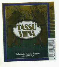 Tassu viina - viinaetiketti