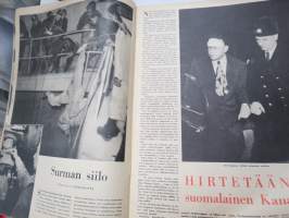 Viikko Sanomat 1953 nr 49, 10.12.1953, Kansikuva Suurkirkko, Suomalaissiirtolainen Eric Kaipainen hirtetään Kanadassa?, Aatos Karén - navetta oljesta Lammi - Ylänne