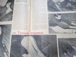 Viikko Sanomat 1953 nr 49, 10.12.1953, Kansikuva Suurkirkko, Suomalaissiirtolainen Eric Kaipainen hirtetään Kanadassa?, Aatos Karén - navetta oljesta Lammi - Ylänne