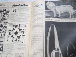 Viikko Sanomat 1953 nr 49, 10.12.1953, Kansikuva Suurkirkko, Suomalaissiirtolainen Eric Kaipainen hirtetään Kanadassa?, Aatos Karén - navetta oljesta Lammi - Ylänne